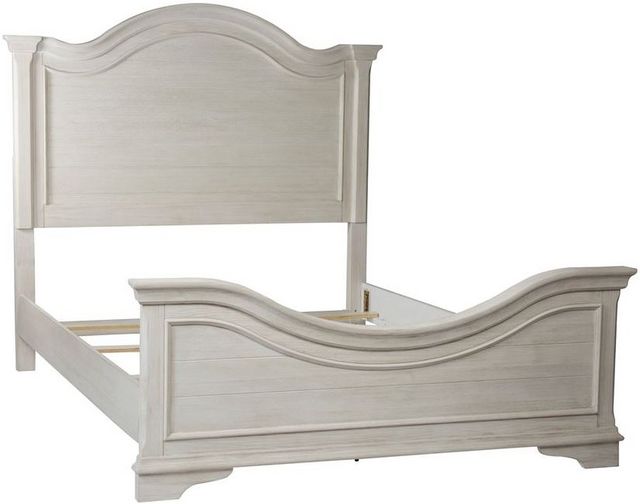 Liberty Bayside Antique White Queen Panel Bed 4