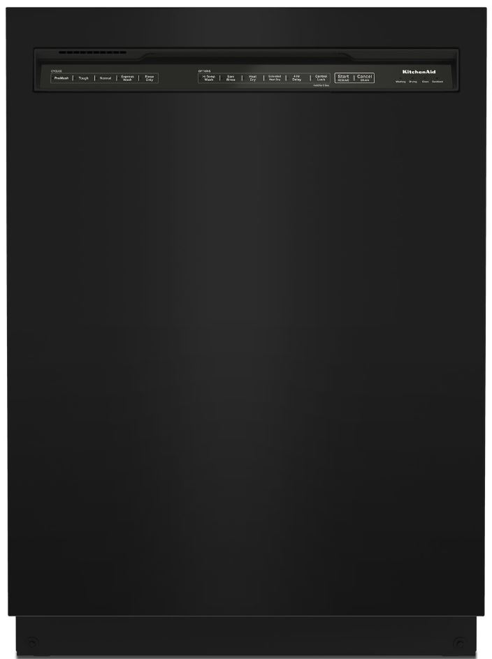 Kitchenaid black outlet dishwasher