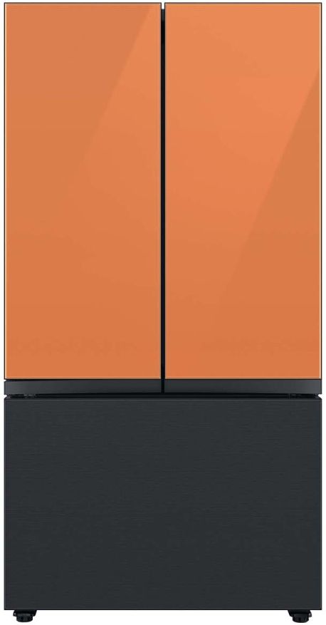 Samsung Bespoke 18" Clementine Glass French Door Refrigerator Top Panel 10