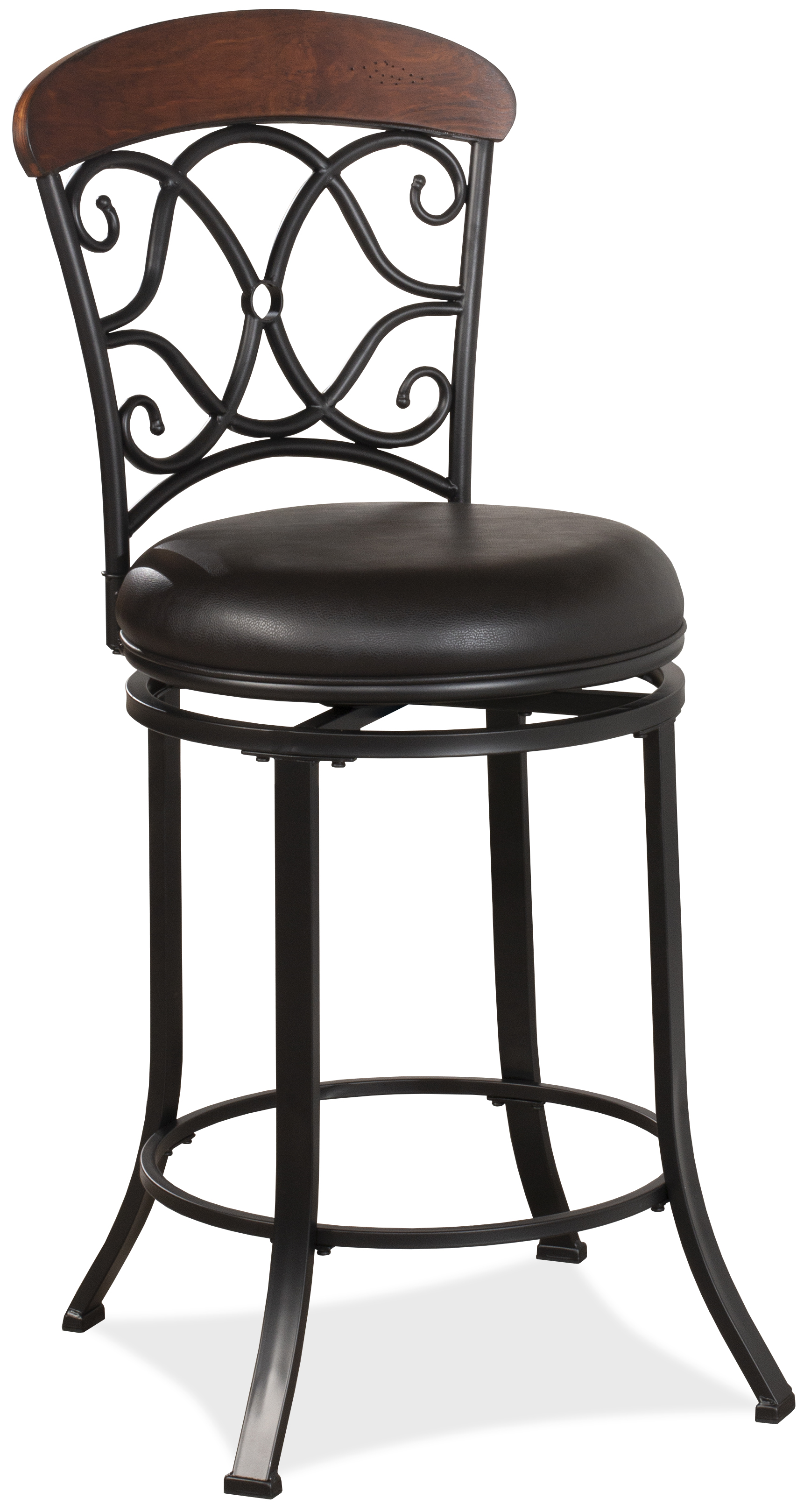 Hillsdale savona best sale swivel counter stool