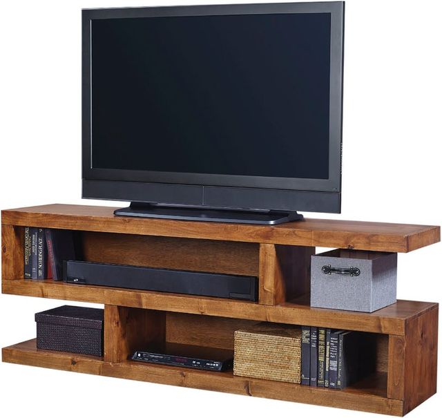Aspenhome® Lifestyle Fruitwood 74" Open S Console-0
