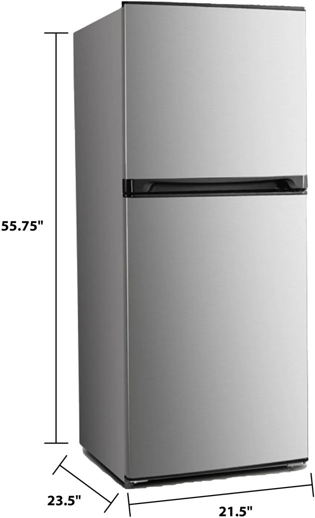 Avanti® 7.0 Cu. Ft. Stainless Steel Top Freezer Refrigerator 5