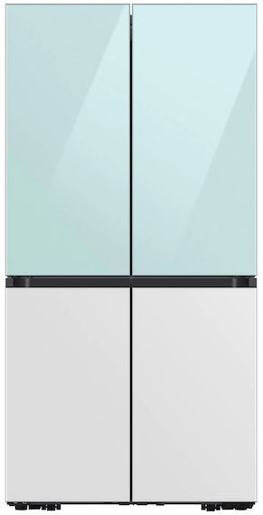 Samsung Bespoke Flex™ 18" Morning Blue Glass French Door Refrigerator Top Panel 4