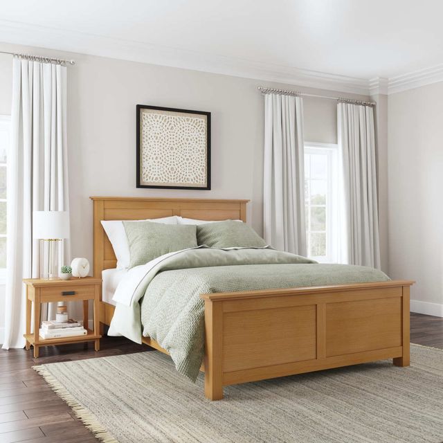 homestyles® Oak Park 2-Piece Brown Queen Panel Bedroom Set-3