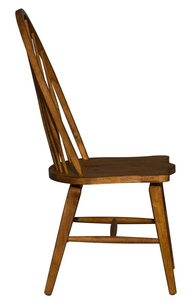 Liberty Furniture Hearthstone Rustic Oak Side Chair 3