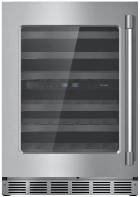 Thermador® Masterpiece® 24" Stainless Steel Wine Cooler