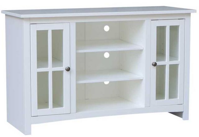 John Thomas Furniture® Destinations Pure White 48'' TV Stand