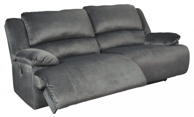 Signature Design by Ashley® Clonmel Charcoal Two Seat Reclining Sofa