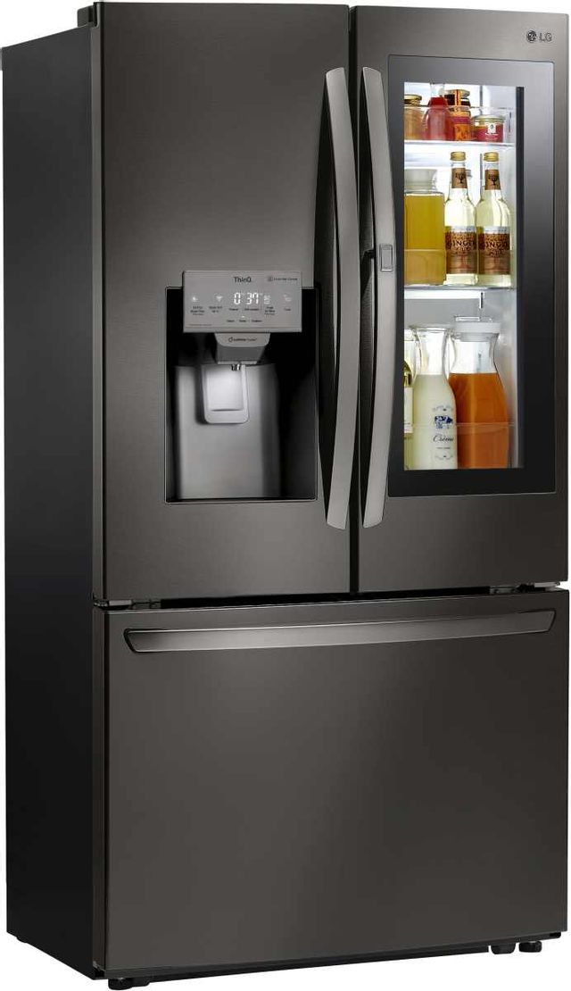 LG 26.0 Cu. Ft. Black Stainless Steel French Door Refrigerator-1