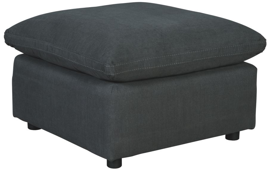 Signature Design by Ashley® Savesto Charcoal Oversized Accent Ottoman