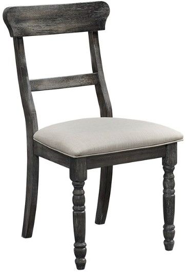Progressive® Furniture Muse 2-Piece Weathered Pepper Chair Set-0