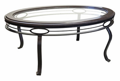 Table de café ovale Signature Forge Design®