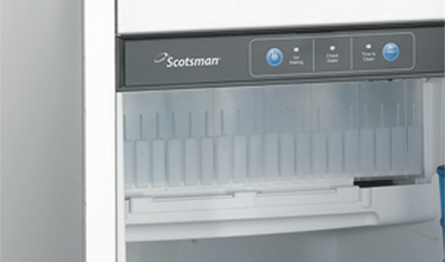 Scotsman® Brilliance® 60 lbs Stainless Steel Nugget Ice Machine 5