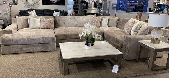 Luxurious 4 Piece Sectional-0