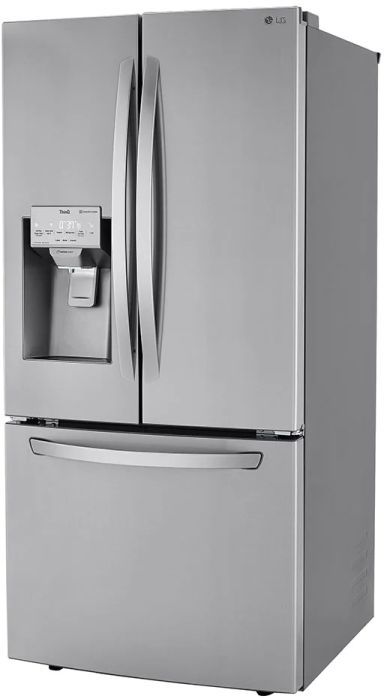 LG 24.5 Cu. Ft. Print Proof™ Stainless Steel French Door Refrigerator  10