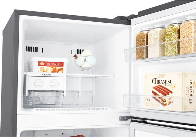 Réfrigérateur à congélateur supérieur de 24 po LG® de 11,1 pi³ - Acier inoxydable 7