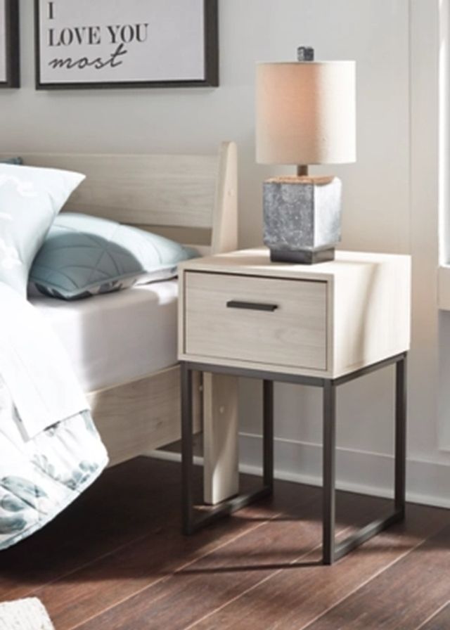 Signature Design by Ashley® Socalle Natural Nightstand-1