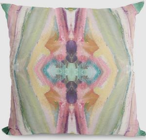 Windy O'Connor Candy Mountain Outdoor Toss Pillow