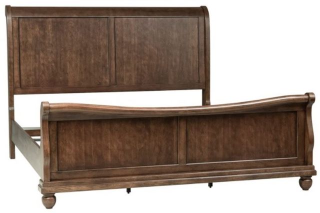 Liberty Rustic Traditions Rustic Cherry Queen Sleigh Bed 16