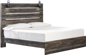 Signature Design by Ashley® Drystan Brown King Panel Bed