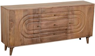 Crestview Collection Talladega Brown Sideboard