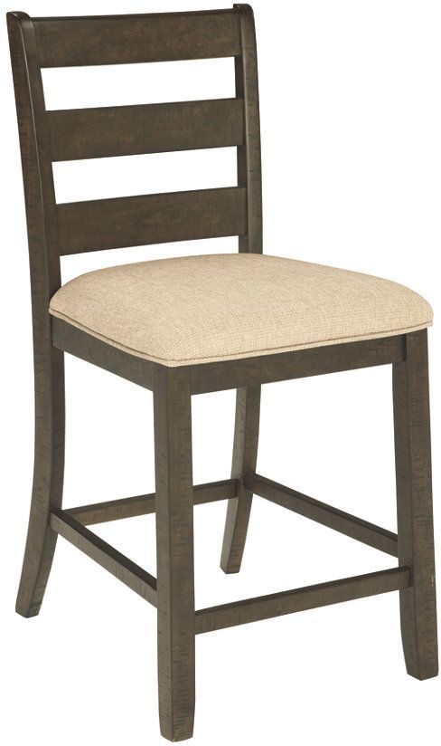 Signature Design by Ashley® Rokane Light Brown Counter Height Bar Stool - Set of 2-0