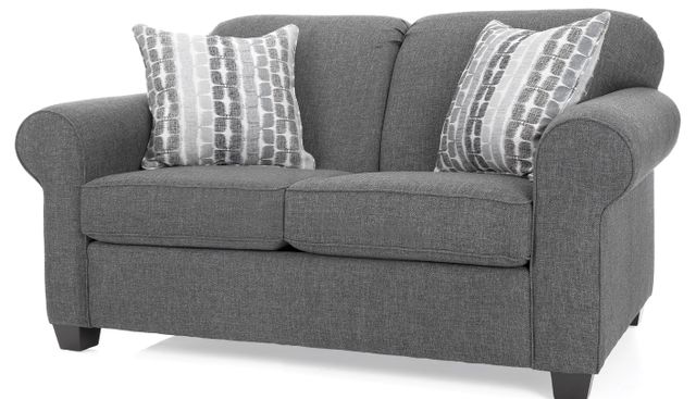 Decor-Rest® Furniture LTD 2455 Gray Loveseat 1
