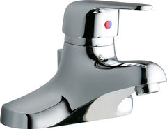 Elkay® Chrome 4" Centerset with Exposed Deck Lavatory Faucet