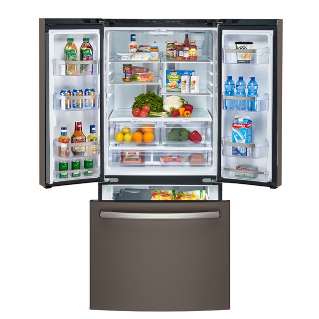Réfrigérateur à portes françaises de 30 po GE Profile™ de 20,8 pi³ - Ardoise 4
