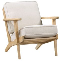 Homelegance® Chandler Beige/Natural Accent Chair
