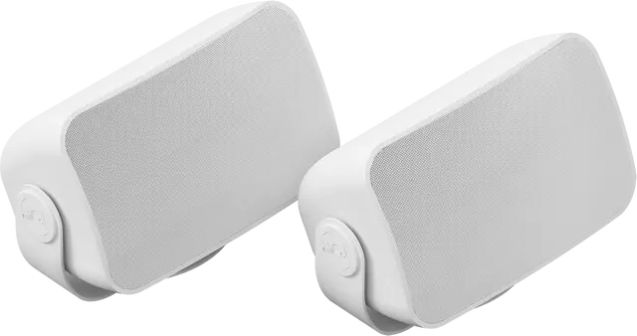 Sonos® by Sonance® White Outdoor Surface Mount Speaker Pair