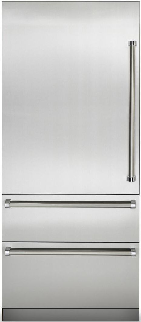 Viking® Professional 7 Series 20.0 Cu. Ft. Stainless Steel Fully Integrated Bottom Freezer Refrigerator