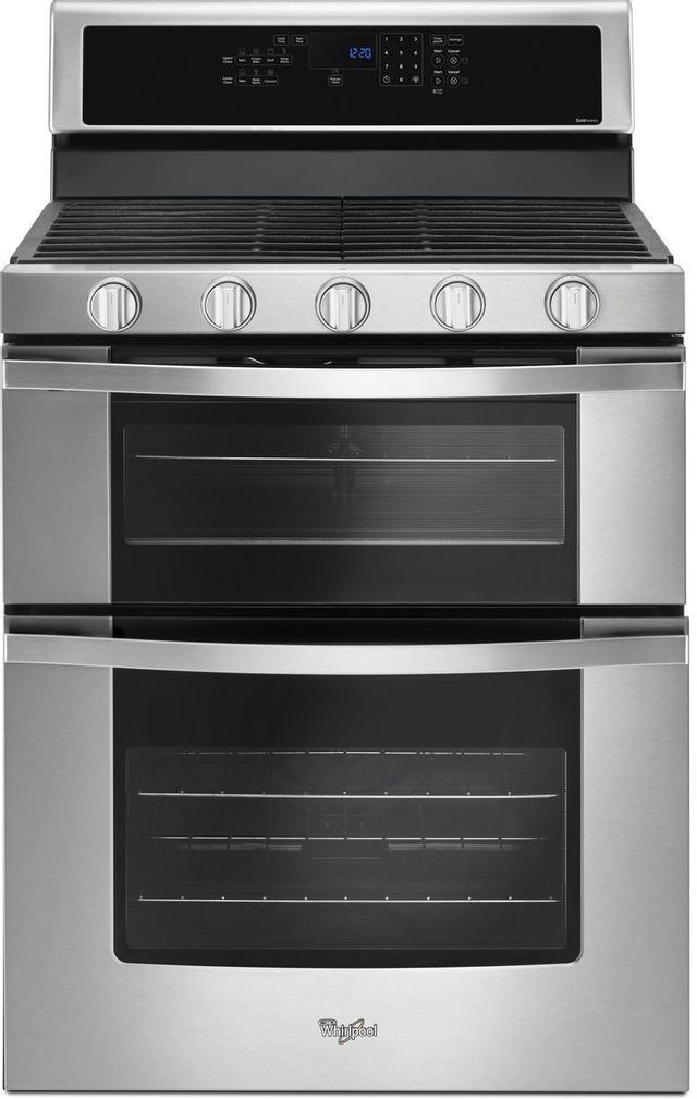 Whirlpool® 30" Gas Built In Double Oven-Stainless Steel 0