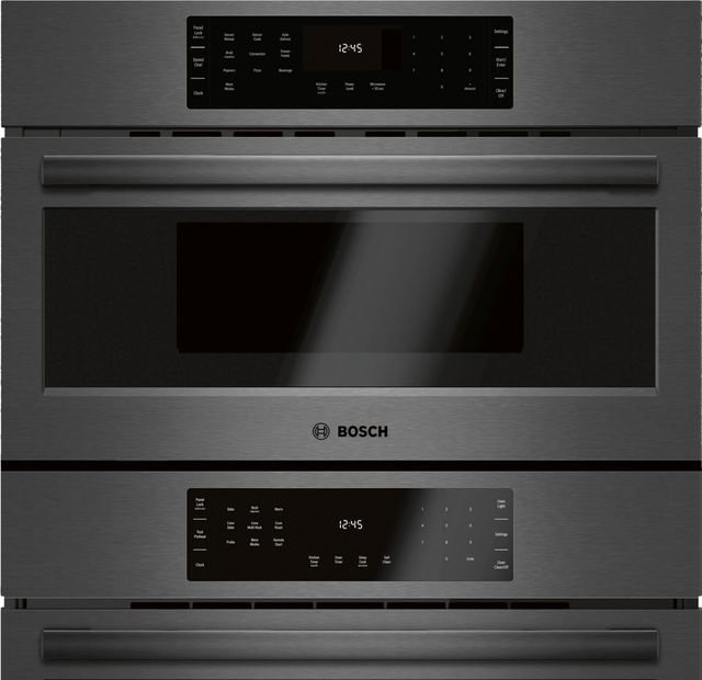Bosch 800 Series 30" Stainless Steel Oven/Microwave Combination Electric Wall Oven 3