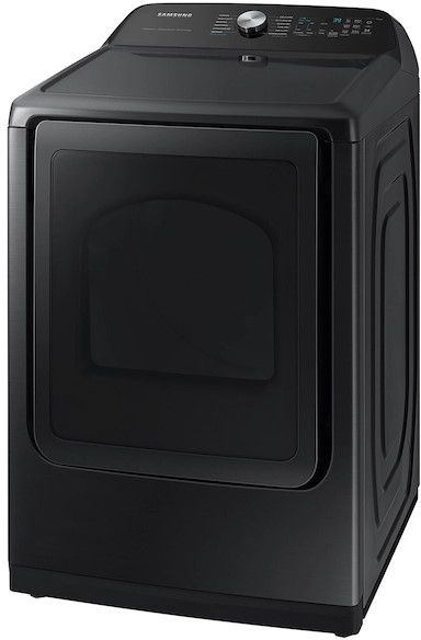 Samsung 7.4 Cu. Ft. Brushed Black Gas Dryer-2