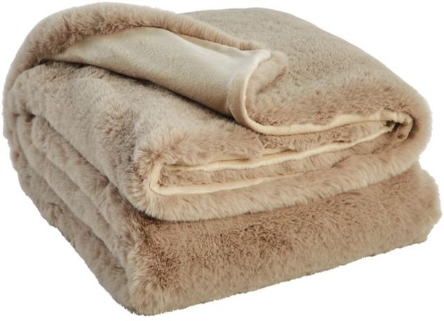 Signature Design by Ashley® Gariland Taupe Throw-0