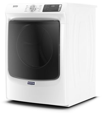 Maytag® 7.3 Cu. Ft. White Front Load Electric Dryer 2