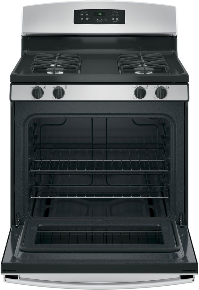 GE® 30" Free Standing Gas Range-Stainless Steel (S/D) 1