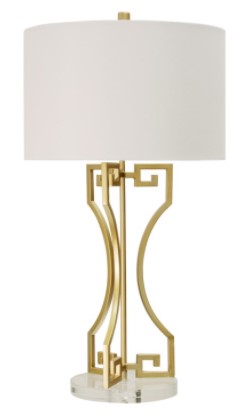 Stylecraft Gold Table Lamp