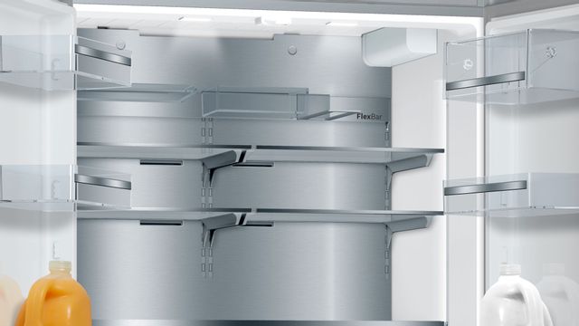 Bosch 800 Series 21.0 Cu. Ft. Stainless Steel Counter Depth French Door Refrigerator 16