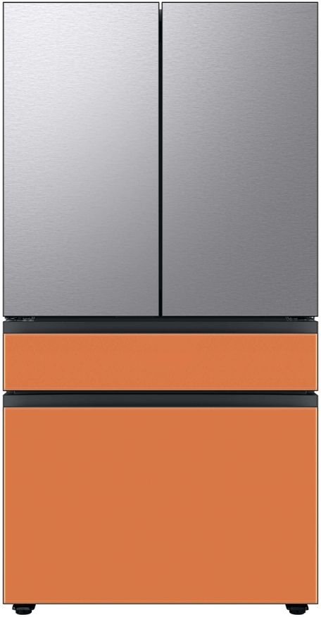 Samsung Bespoke 18" Stainless Steel French Door Refrigerator Top Panel 10