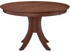 John Thomas Furniture® Cosmopolitan Siena Espresso Pedestal Table