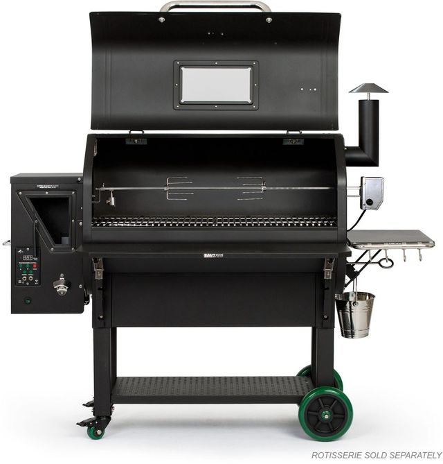 Green Mountain Grills Prime 63" Black Wood Pellets Portable Grill  2