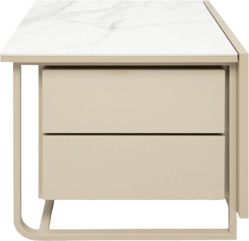 Natuzzi Editions Customizable Como Right Bedside Table | Fischer ...