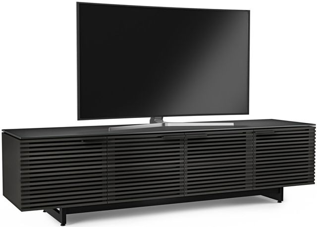 BDI Corridor® Charcoal Stained Ash Media Console 1