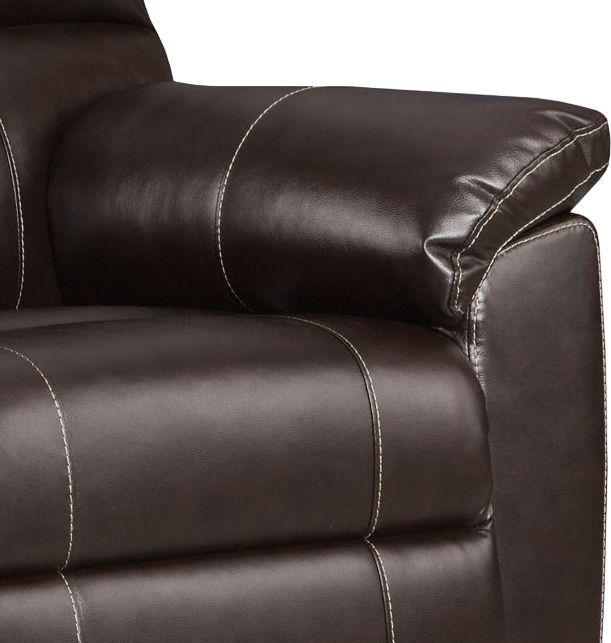 Affordable Furniture Austin Black Rocker Recliner-3