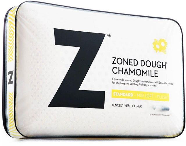Malouf® Sleep Z® Zoned Dough® Chamomile Standard Pillow 5