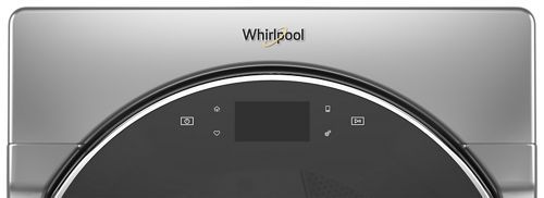 Whirlpool® 7.4 Cu. Ft. Chrome Shadow Front Load Electric Dryer 3