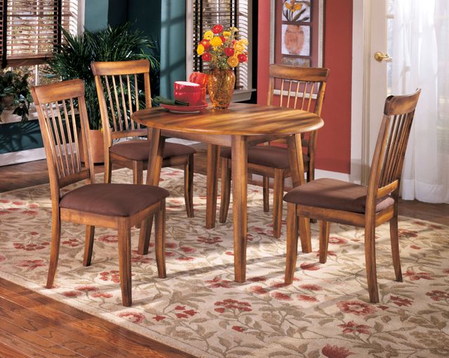 Ashley® Berringer Rustic Brown Dining Upholstered Side Chair 5