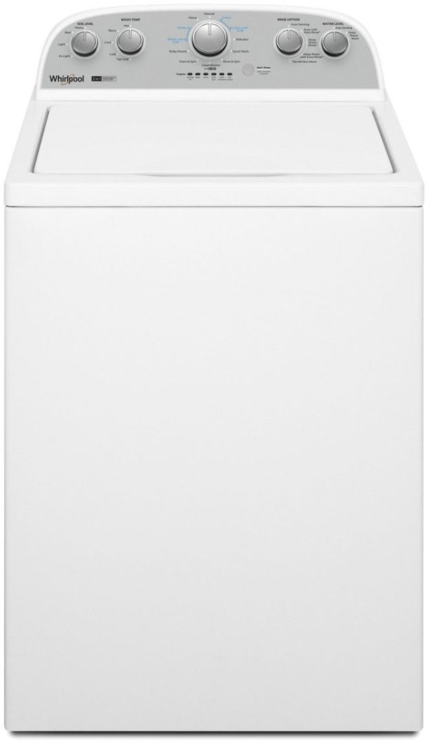 Whirlpool 3.9 cu.ft. 2-in-1 Top Load Washer and Electric Dryer pair w/ Removable Agitator + Auto Dry